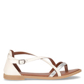 Sandalo infradito bianco silver | Boscaini Scarpe