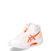 Gel Task MT 4 scarpa da pallavolo in ecopelle bianco corallo | Boscaini Scarpe