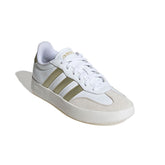 Barreda sneaker in ecopelle bianco oro | Boscaini Scarpe
