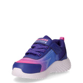 Bounder Hydra Cool sneaker in tessuto ed ecopelle bambina blu rosa | Boscaini Scarpe