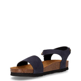 Sandalo in pelle blu | Boscaini Scarpe