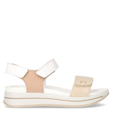 Sandalo con platform platino | Boscaini Scarpe