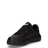 Sneaker in pelle nero | Boscaini Scarpe