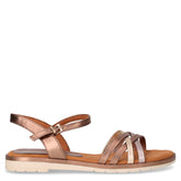Sandalo in ecopelle bronzo | Boscaini Scarpe