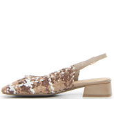 Sandalo slingback a punta chiusa beige - Nuovi arrivi Donna | Boscaini Scarpe