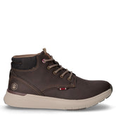 Neil polacchino sportivo in ecopelle marrone scuro | Boscaini Scarpe