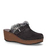 Ciabatta con zeppa seppia grigio - Scarpe Donna | Boscaini Scarpe