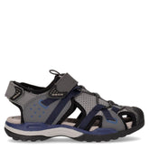 Borealis sandalo a punta chiusa da bambino grey navy | Boscaini Scarpe