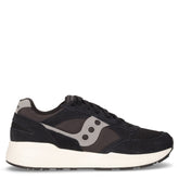 Eclipse sneaker in pelle e tessuto nero grigio | Boscaini Scarpe
