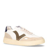 Sneaker in pelle ed ecopelle bianco marino | Boscaini Scarpe