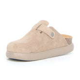 Fae Chunky ciabatta dark beige | Boscaini Scarpe