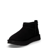 Stivaletto caldo in tessuto nero | Boscaini Scarpe