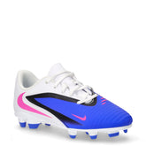 JR Phantom 6 Low Club FG/MG scarpa da calcio in ecopelle bambino blu bianco rosa | Boscaini Scarpe