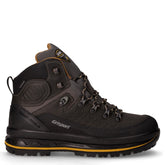 Scarponcino da trekking in pelle waterproof grigio marrone | Boscaini Scarpe
