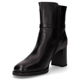Tronchetto in pelle con zip nero | Boscaini Scarpe