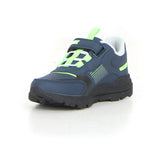 Sneaker bambino navy verde fluo | Boscaini Scarpe