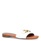 Ciabatta con staffa bianco | Boscaini Scarpe