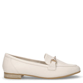 Mocassino in ecopelle con staffa crema | Boscaini Scarpe