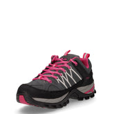 Rigel Low scarpa da trekking in pelle e tessuto grigio fuxia | Boscaini Scarpe