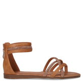 Sandalo con zip sabbia | Boscaini Scarpe