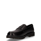 Berwick mocassino casual in pelle nero | Boscaini Scarpe