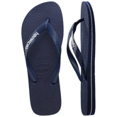 Rubber ciabatta infradito navy blue | Boscaini Scarpe