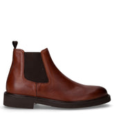 Stivaletto beatles in pelle mogano | Boscaini Scarpe