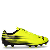 Attacanto II FG/AG scarpa da calcio in ecopelle ragazzo giallo nero | Boscaini Scarpe