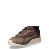 Spherica Actif X1 sneaker in pelle e tessuto grigio tortora blu | Boscaini Scarpe