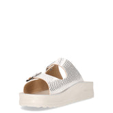 Ciabatta con platform bianco | Boscaini Scarpe