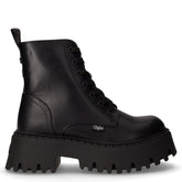 Aspen anfibio in ecopelle con platform nero | Boscaini Scarpe