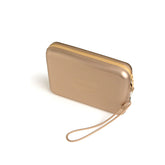 Beach Necessaire pochette champagne | Boscaini Scarpe