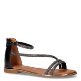 Sandalo in ecopelle con strass nero - TOO LIKE | Boscaini Scarpe