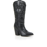 Stivale camperos con tacco black | Boscaini Scarpe