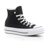 Lift Hi sneaker con platform black white | Boscaini Scarpe