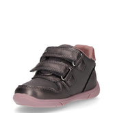Zapito sneaker da bambina in ecopelle grigio rosa | Boscaini Scarpe