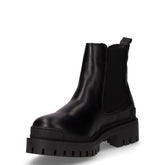 Stivaletto beatles in pelle nero | Boscaini Scarpe