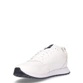 New Runner sneaker in pelle ed ecopelle bianco | Boscaini Scarpe