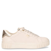 Sneaker in ecopelle crema | Boscaini Scarpe