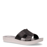 Ciabatta in ecopelle e gomma nero | Boscaini Scarpe