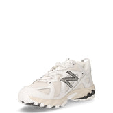 610 sneaker in ecopelle e tessuto grigio chiaro | Boscaini Scarpe