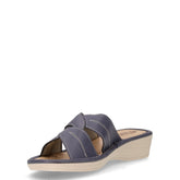Ciabatta in ecopelle blu | Boscaini Scarpe