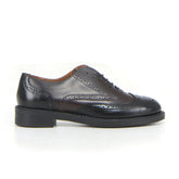 Stringata stile inglese nero mulberry | Boscaini Scarpe