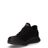 Bobs Squad 4 Dire Step sneaker slip ins in tessuto nero | Boscaini Scarpe