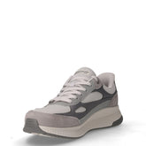 Bobs Squad 4 Core Look sneaker in tessuto ed ecopelle grigio | Boscaini Scarpe