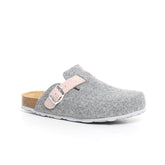 Sara ciabatta grigio cipria - Mid Season Sale Ciabatte Donna | Boscaini Scarpe