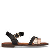 Sandalo nero platino | Boscaini Scarpe