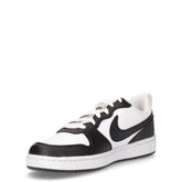 Court Borough Low Recraft sneaker ragazzo in ecopelle bianco nero | Boscaini Scarpe