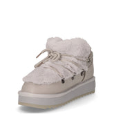 Nordic TRK Fur Low stivaletto caldo in ecopelle grigio chiaro | Boscaini Scarpe