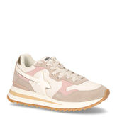 Sneaker in tessuto beige | Boscaini Scarpe
